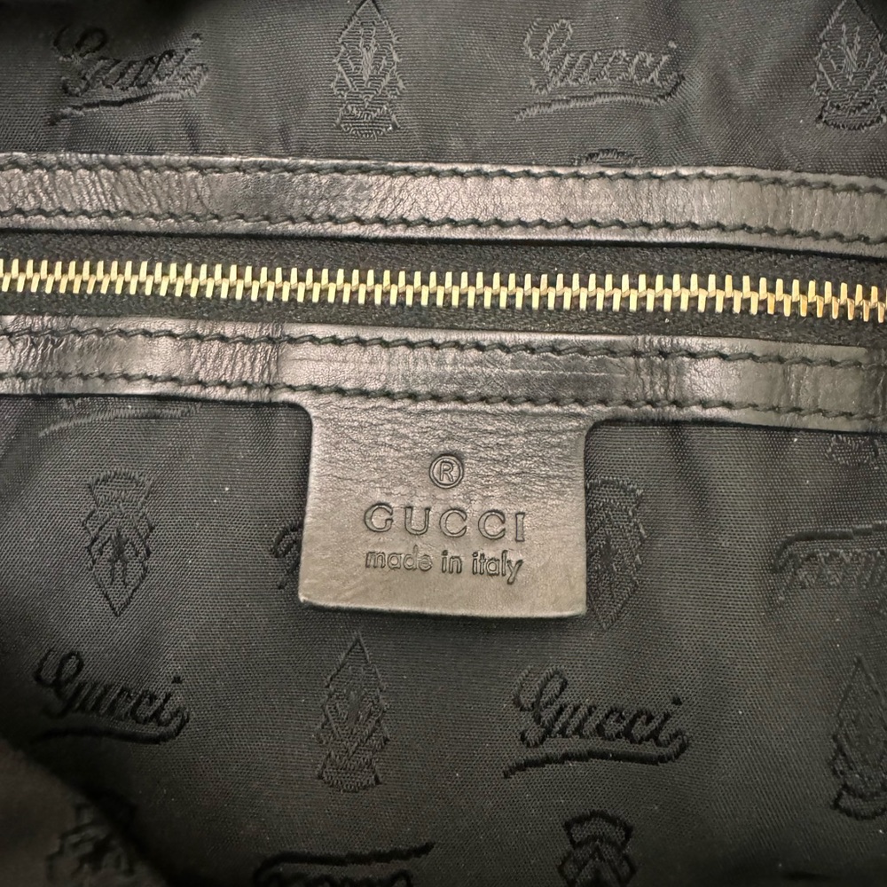 Gucci Authentic Vintage Large Python Hysteria Hob… - image 8